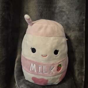 Amelie Strawberry Milk Squishmallow, 7.5 inch